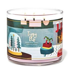 NWT🥃🎄 Brand New Tipsy Elf 3 Wicked Candle